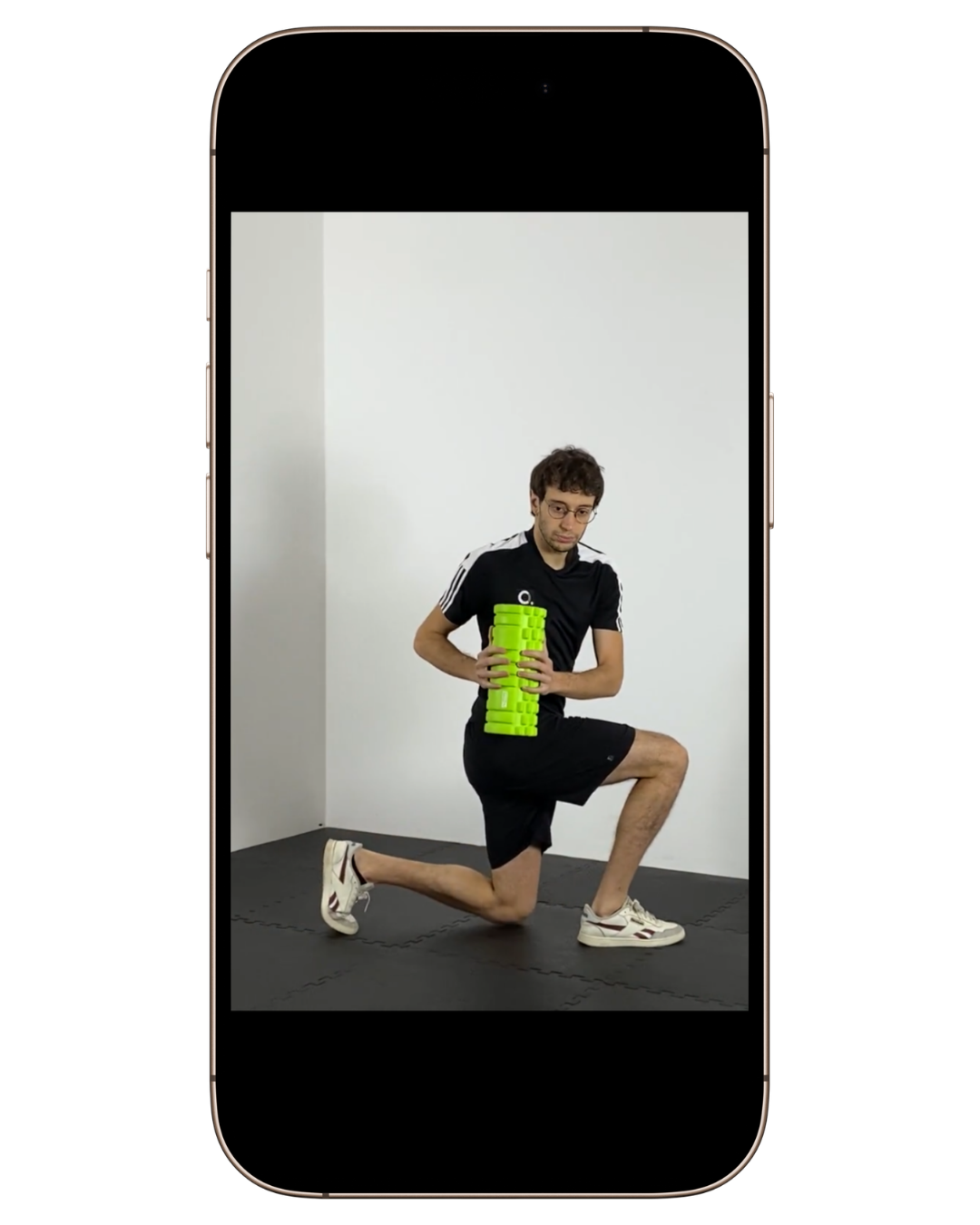 Registrazione video esercizio dal telefono