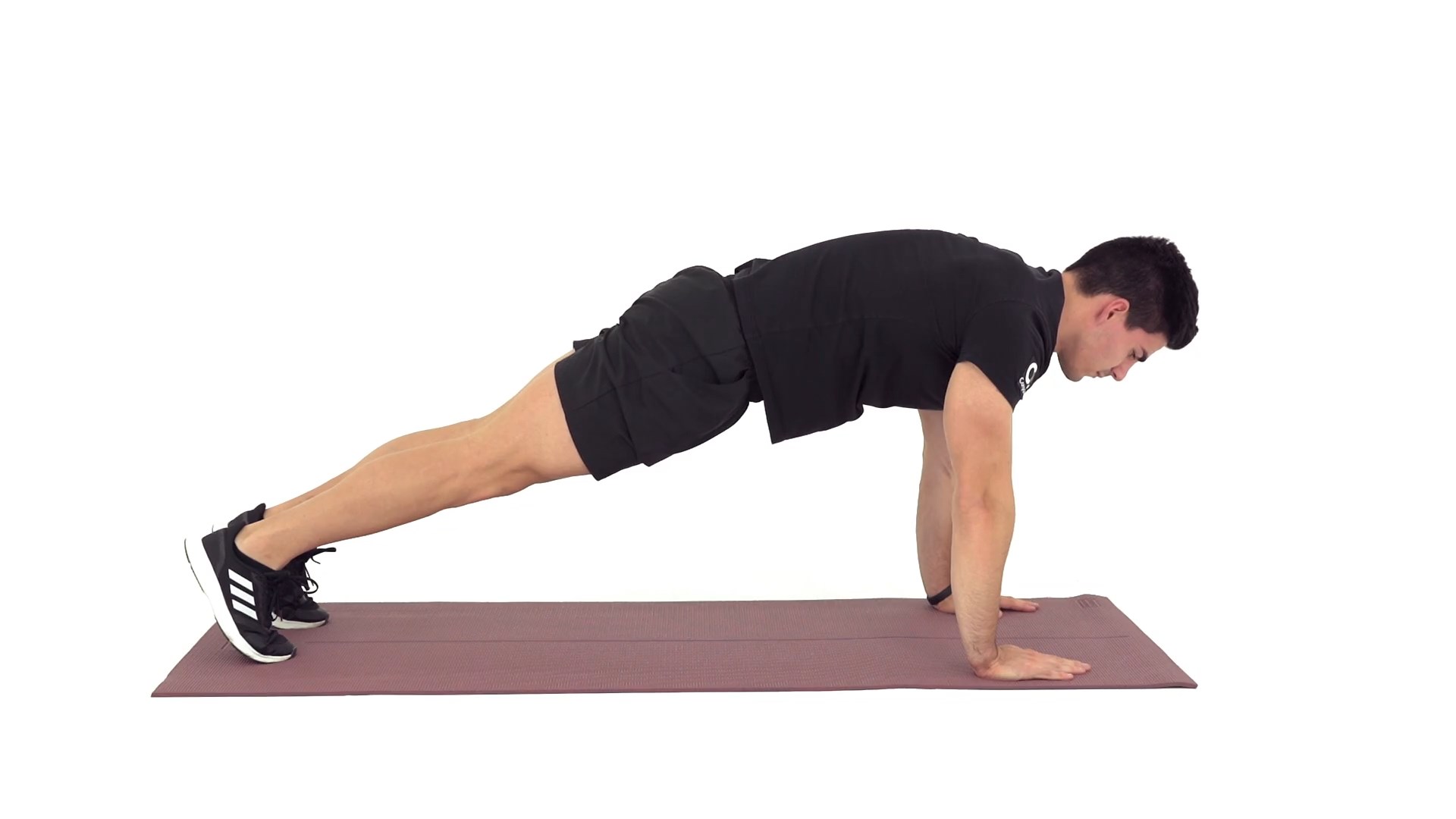 Plank alto come esercizio di stabilità