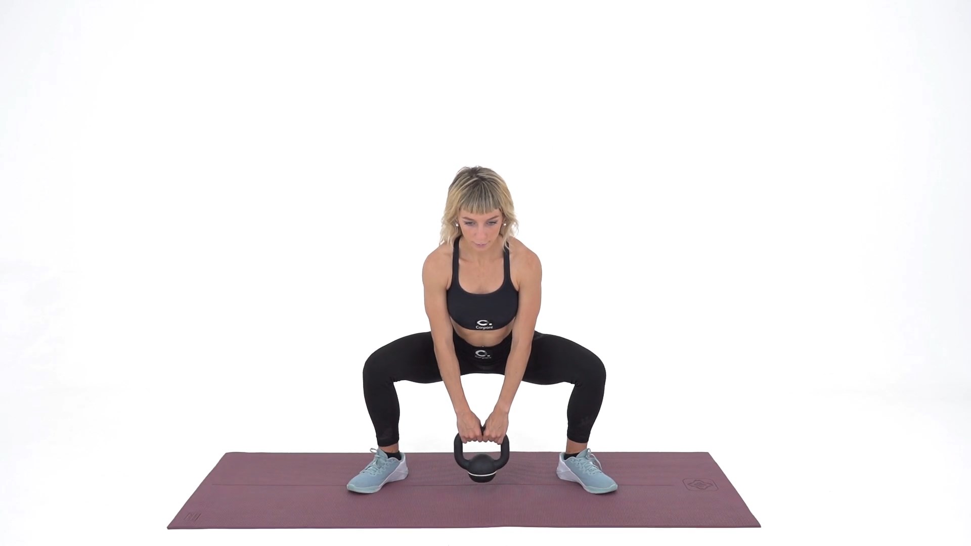 Sumo squat con kettlebell